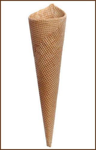 Single Scoop Moulded Ice Cream Cone
